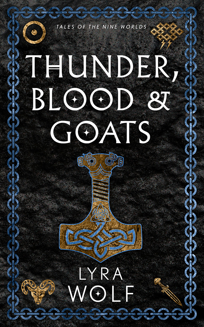 Book cover: Thunder, Blood and Goats